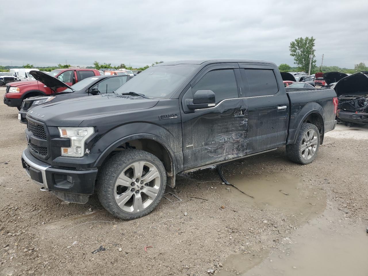 2016 Ford F150 Supercrew იყიდება Kansas City-ში, KS - Side