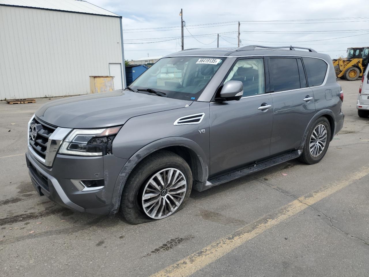 2021 Nissan Armada Sl na sprzedaż w Nampa, ID - Front End