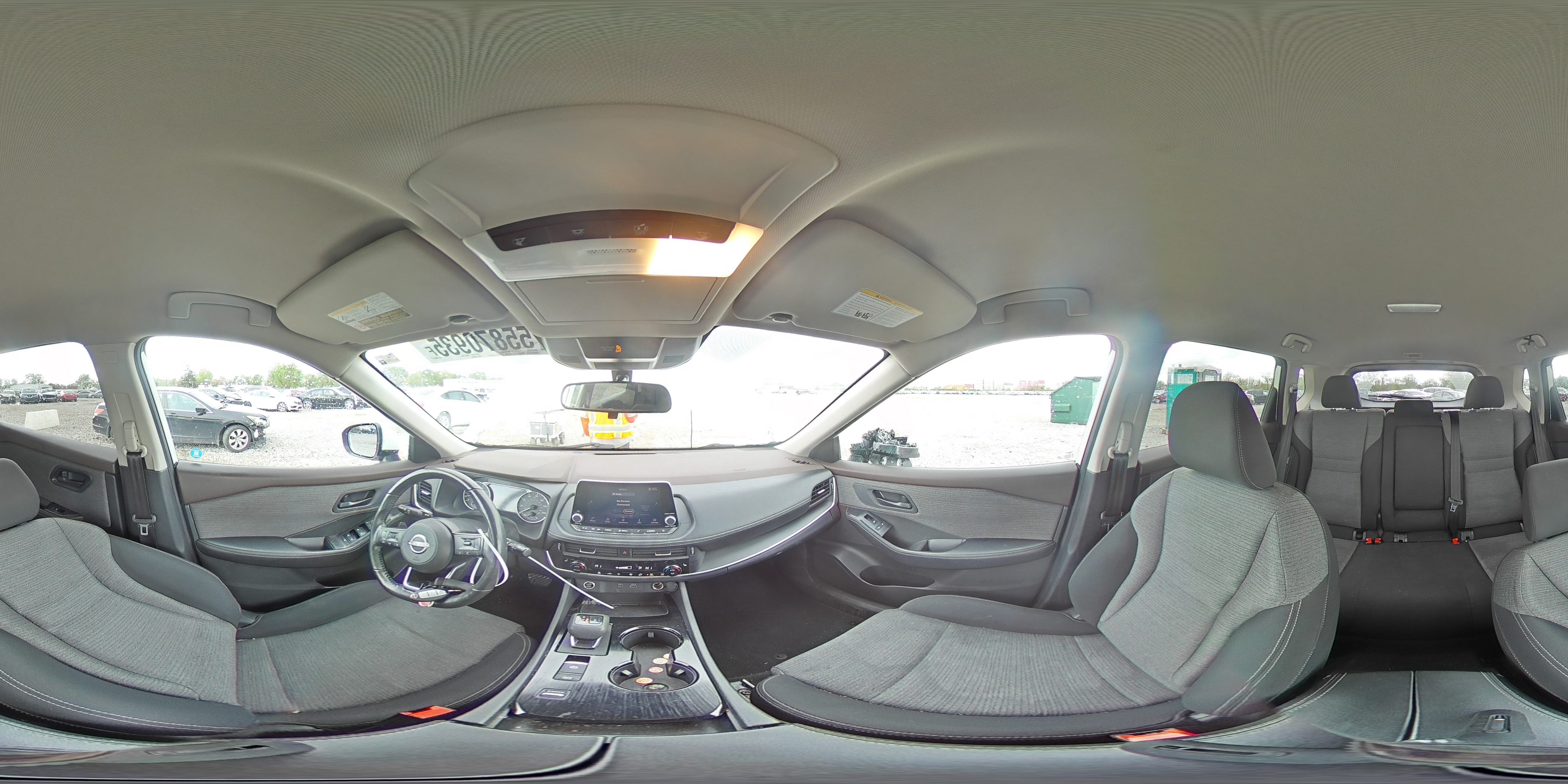 2022 Nissan Rogue S VIN: 5N1AT3AA2NC681462 Lot: 55870935