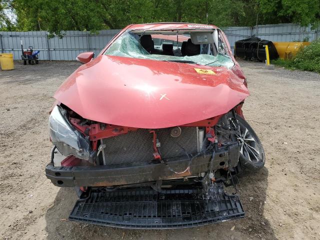  TOYOTA COROLLA 2017 Red