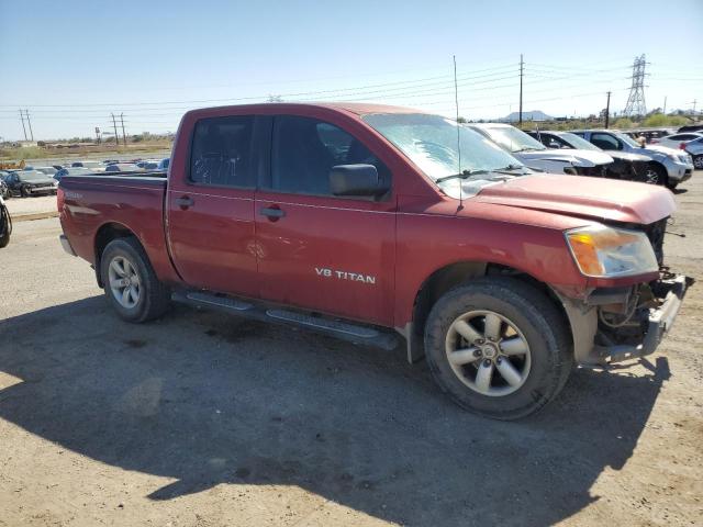  NISSAN TITAN 2014 Czerwony
