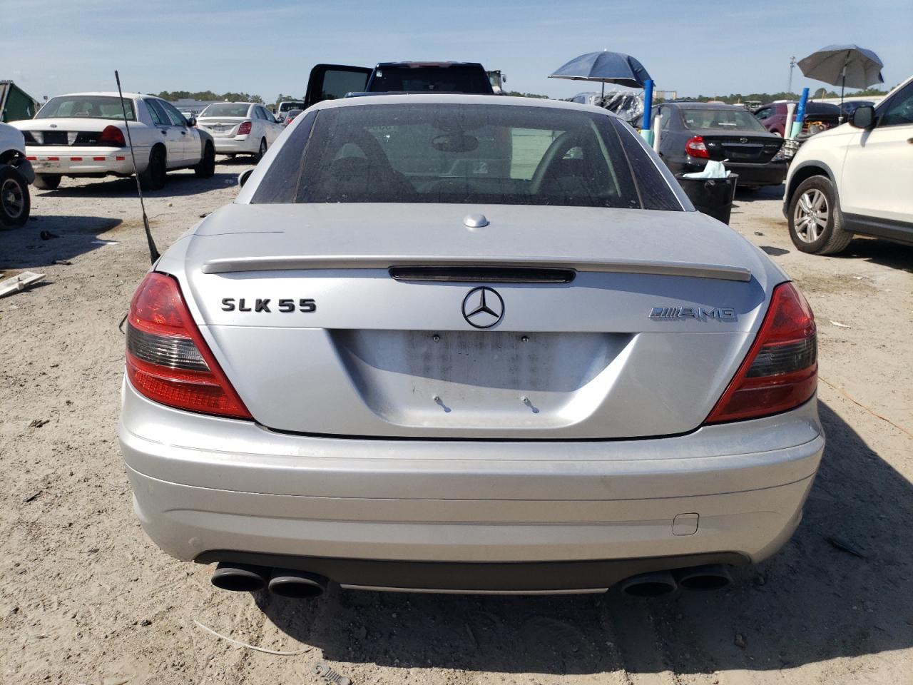 2007 Mercedes-Benz Slk 55 Amg VIN: WDBWK73F87F144320 Lot: 55642645