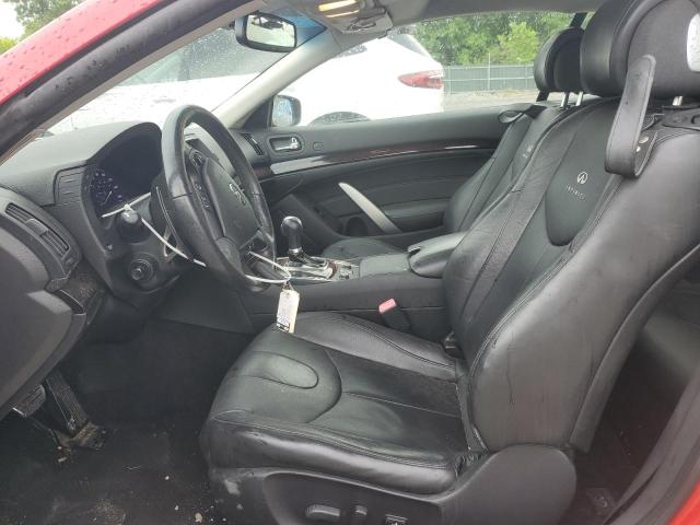  INFINITI G37 2012 Czerwony