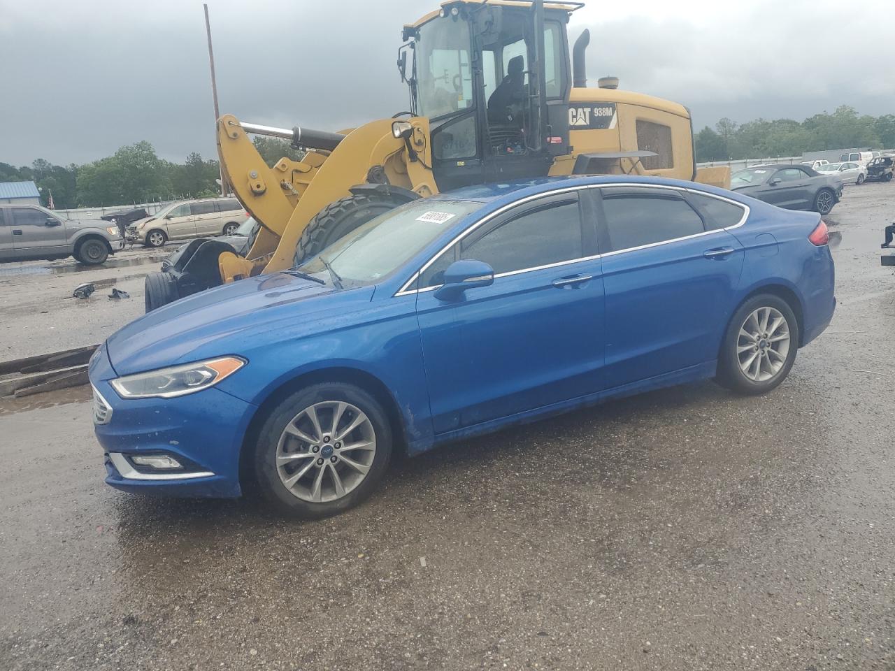 2017 Ford Fusion Se na sprzedaż w Newton, AL - Side