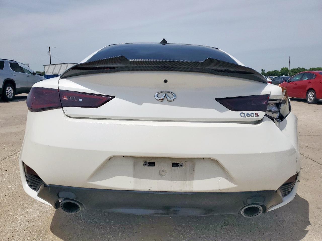 2017 Infiniti Q60 Red Sport 400 VIN: JN1FV7EK3HM610934 Lot: 57069245