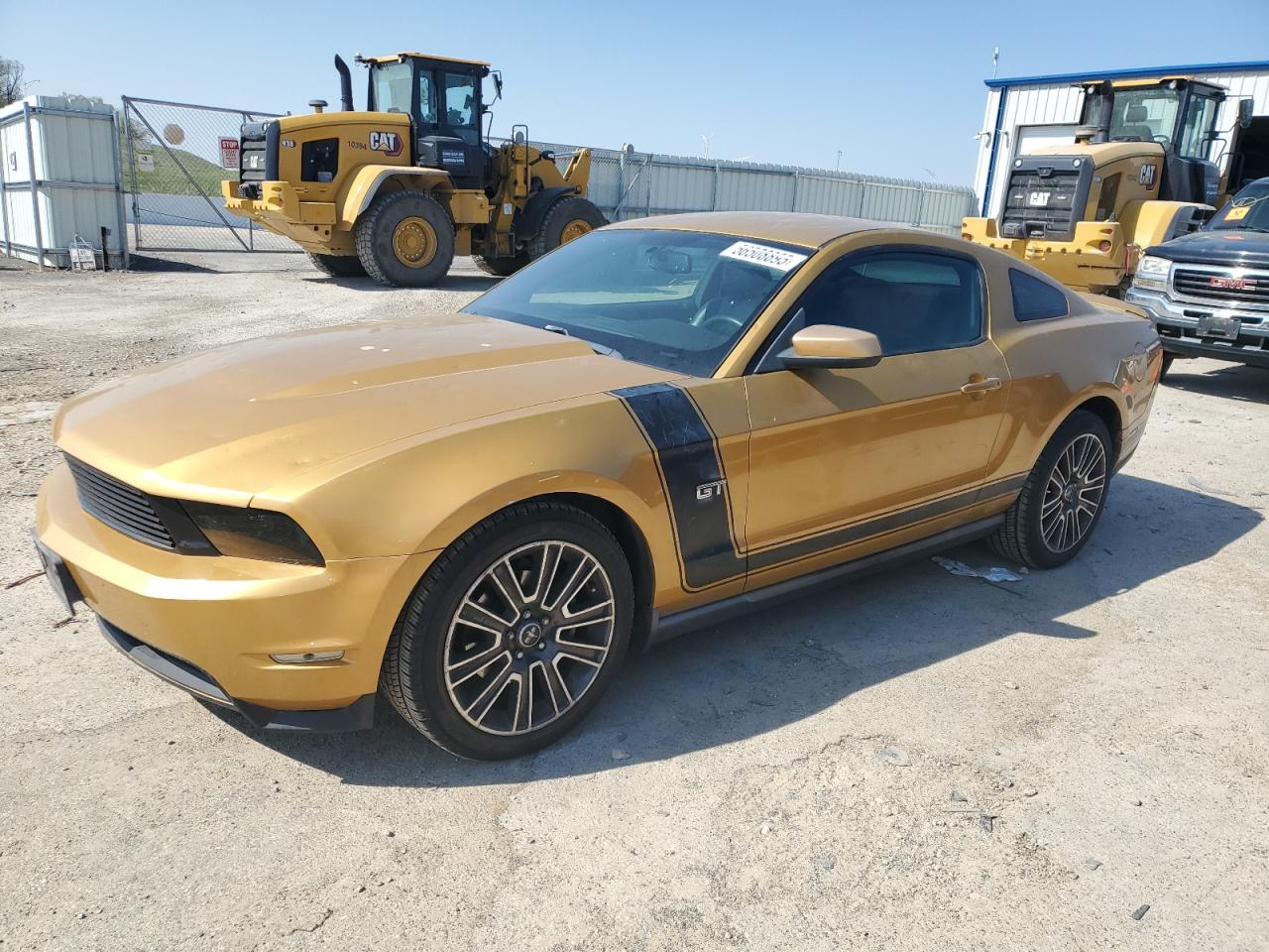 2010 Ford Mustang Gt იყიდება Mcfarland-ში, WI - Hail