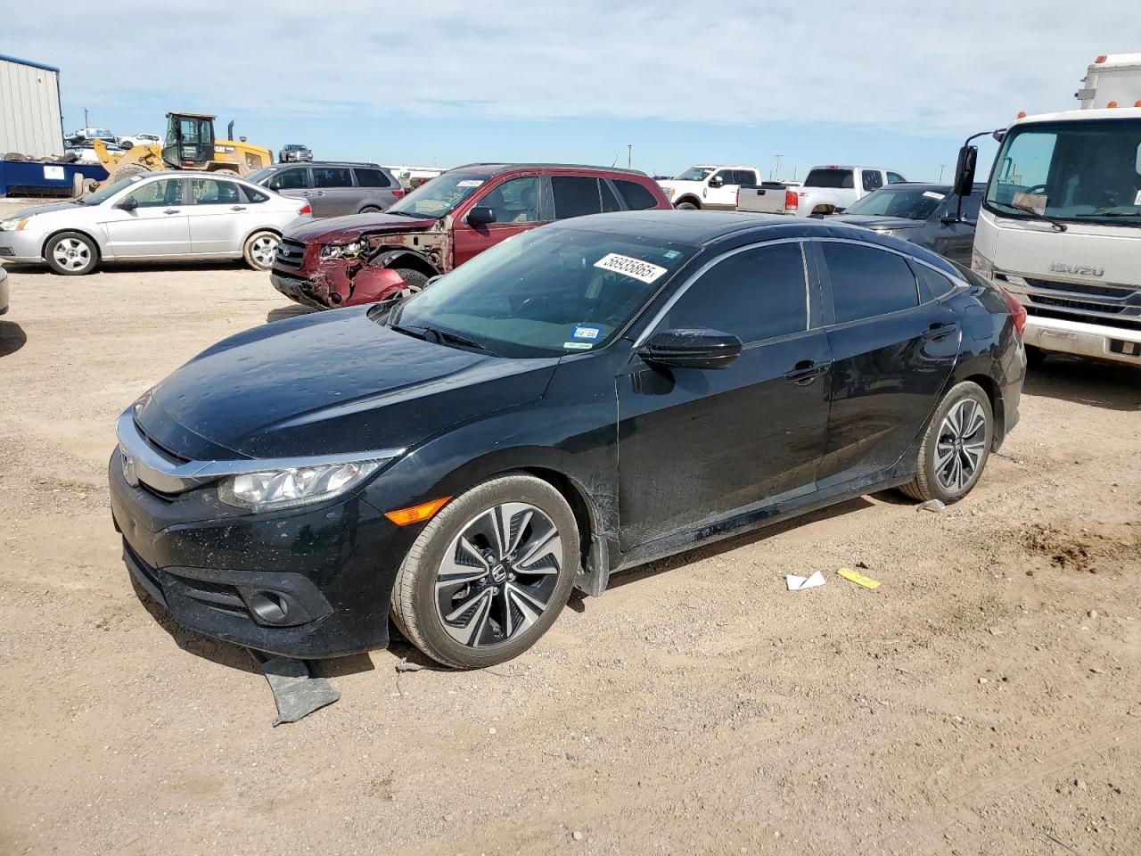 2018 Honda Civic Exl for Sale in Amarillo, TX - Hail