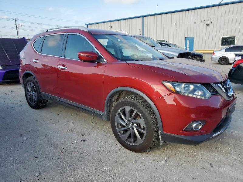  NISSAN ROGUE 2016 Czerwony