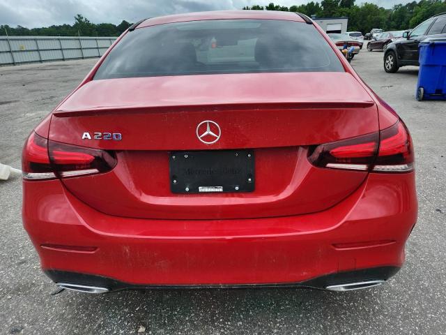  MERCEDES-BENZ A-CLASS 2020 Red
