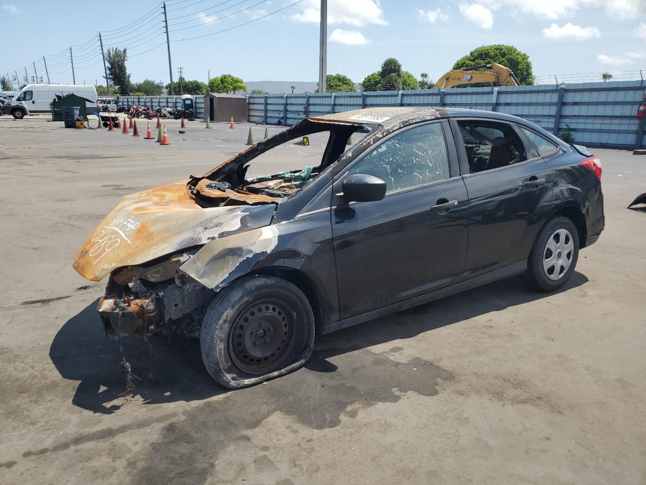 2014 Ford Focus S на продаже в Miami, FL - Burn