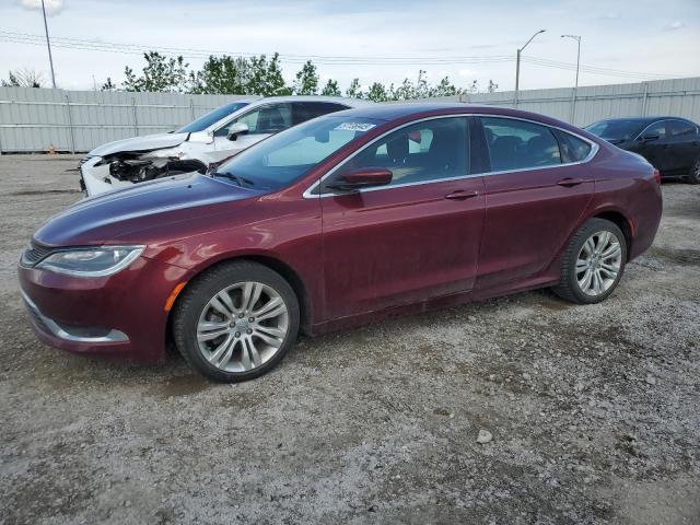 Sedans CHRYSLER 200 2016 Czerwony