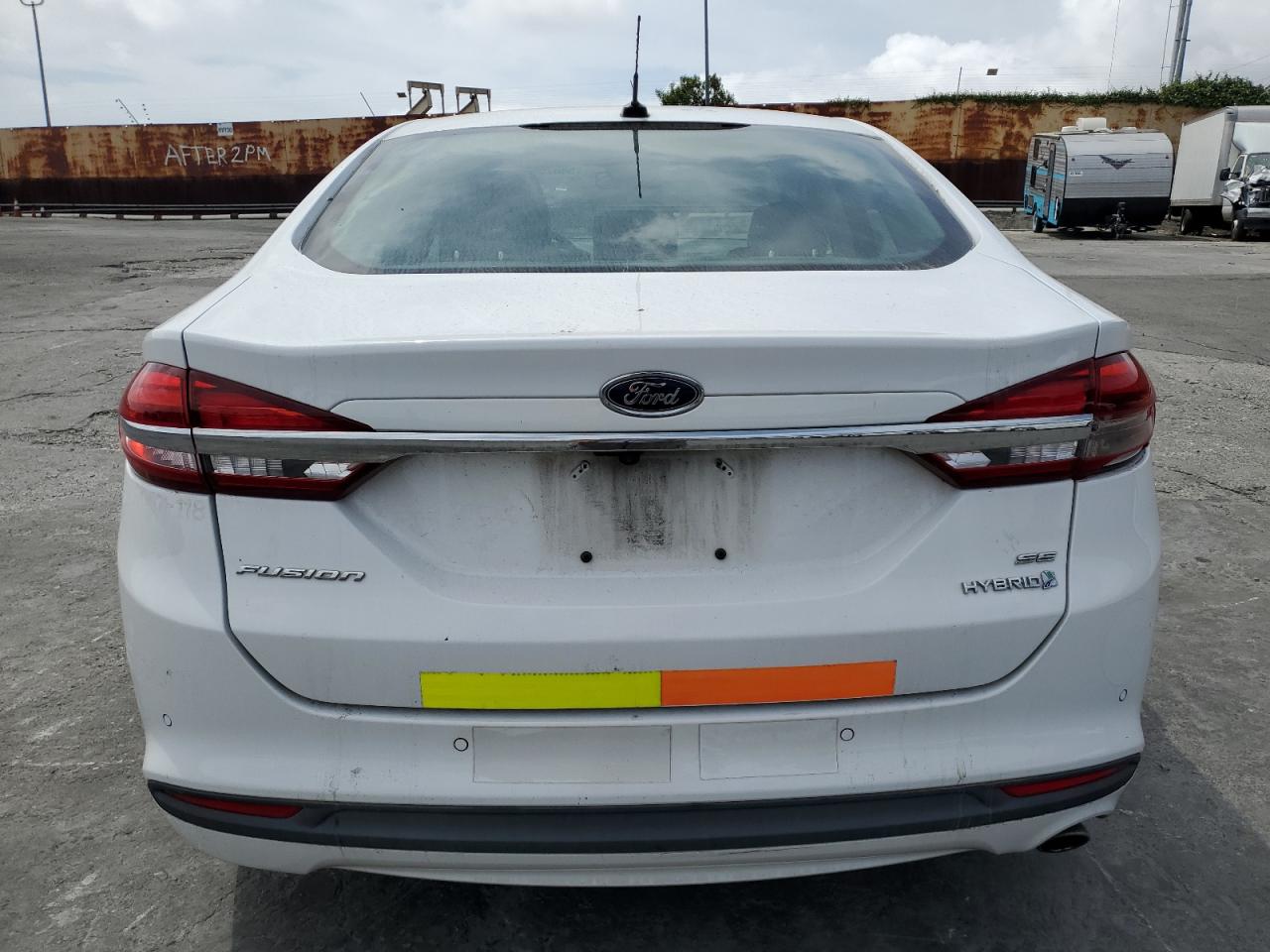 2018 Ford Fusion Se Hybrid VIN: 3FA6P0LU1JR171805 Lot: 54025435