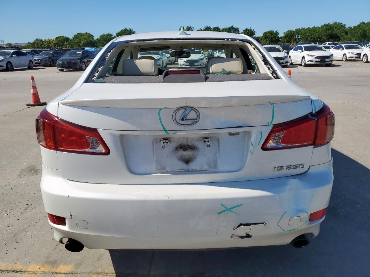 2012 Lexus Is 250 VIN: JTHBF5C23C5170120 Lot: 57311445