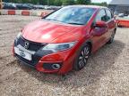 2015 HONDA CIVIC I-VT for sale at Copart COLCHESTER