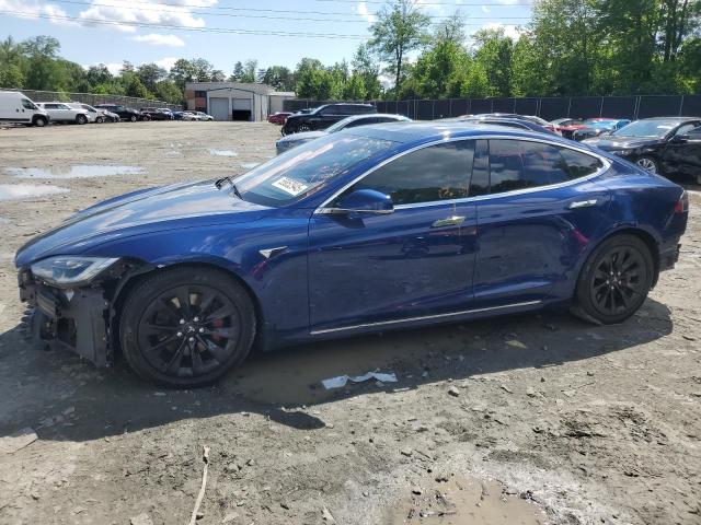 Hatchbacks TESLA MODEL S 2016 Blue