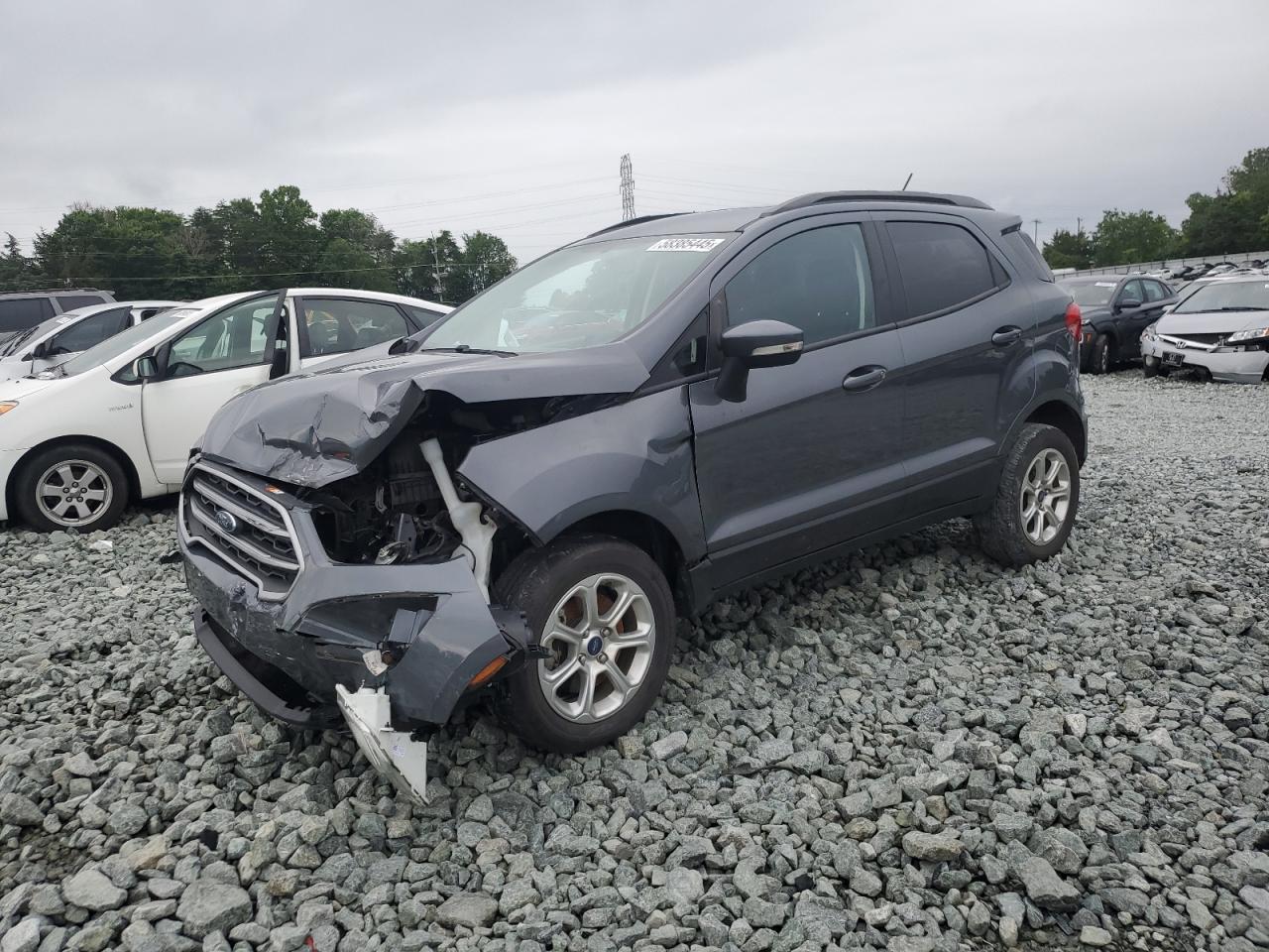 2020 Ford Ecosport Se للبيع في Mebane، NC - Front End