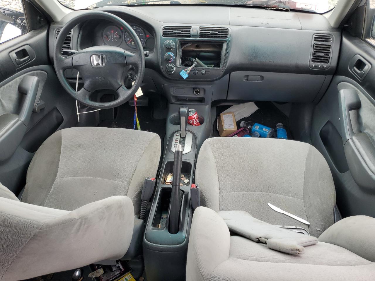 2002 Honda Civic Dx VIN: 2HGES16152H596891 Lot: 57117025