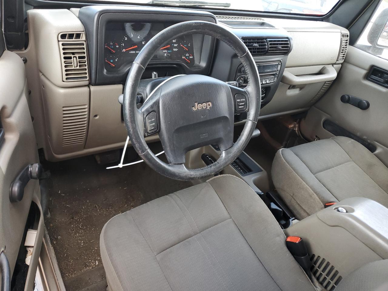 2004 Jeep Wrangler / Tj Sahara VIN: 1J4FA59SX4P791038 Lot: 56154455