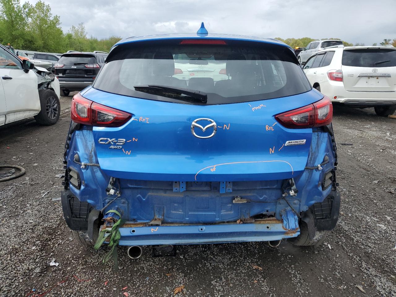 2017 Mazda Cx-3 Sport VIN: JM1DKFB7XH0154929 Lot: 55029845