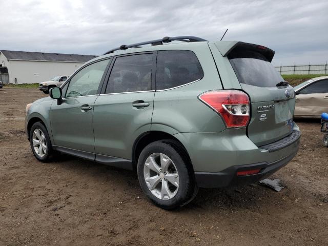  SUBARU FORESTER 2014 Зеленый