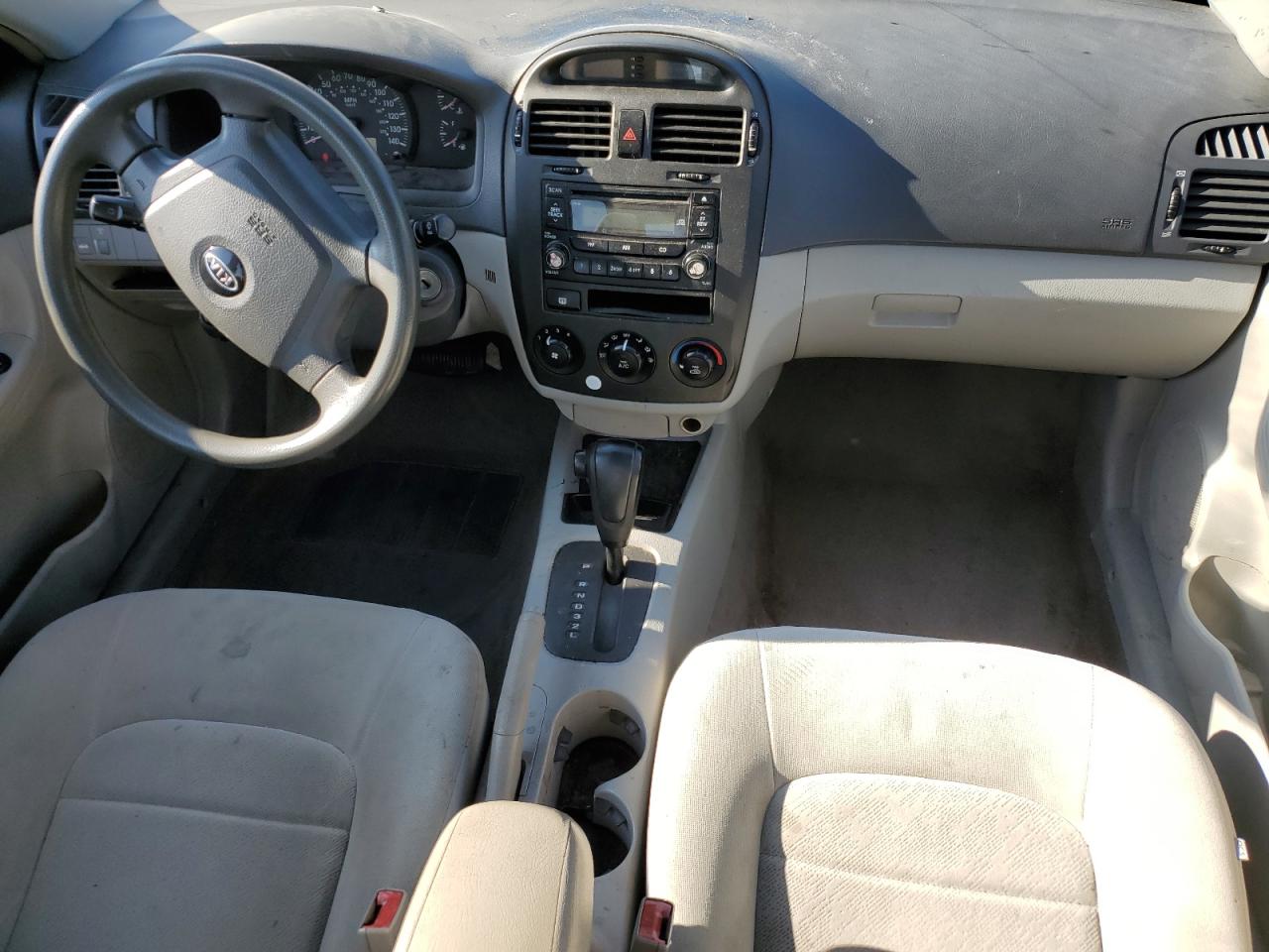 2006 Kia Spectra Lx VIN: KNAFE121565370909 Lot: 56572995