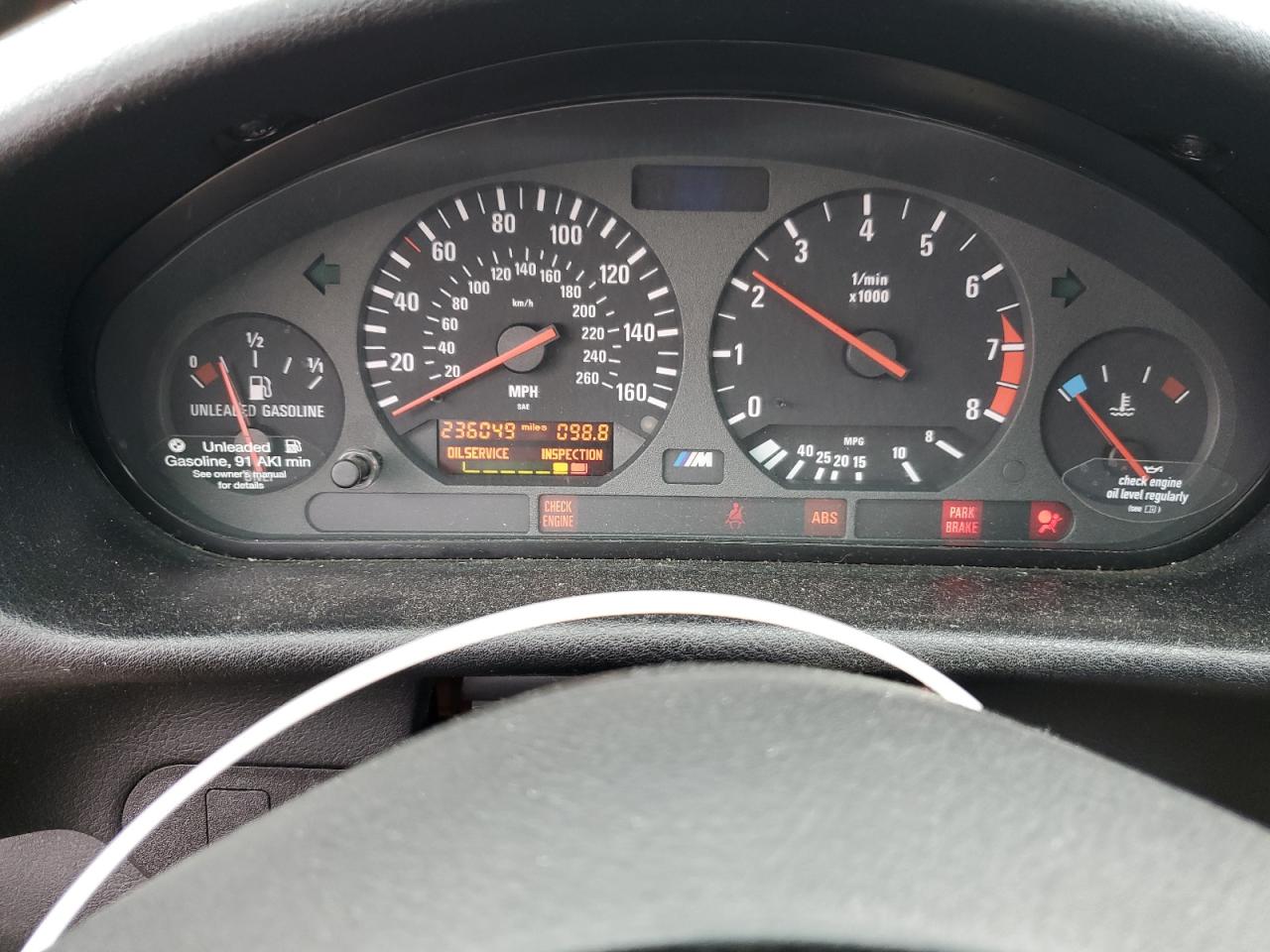 1999 BMW M3 VIN: WBSBG9330XEY83604 Lot: 55784245