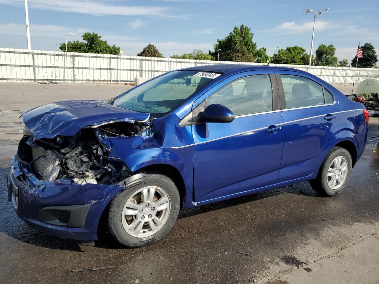 2013 Chevrolet Sonic Lt на продаже в Littleton, CO - Front End