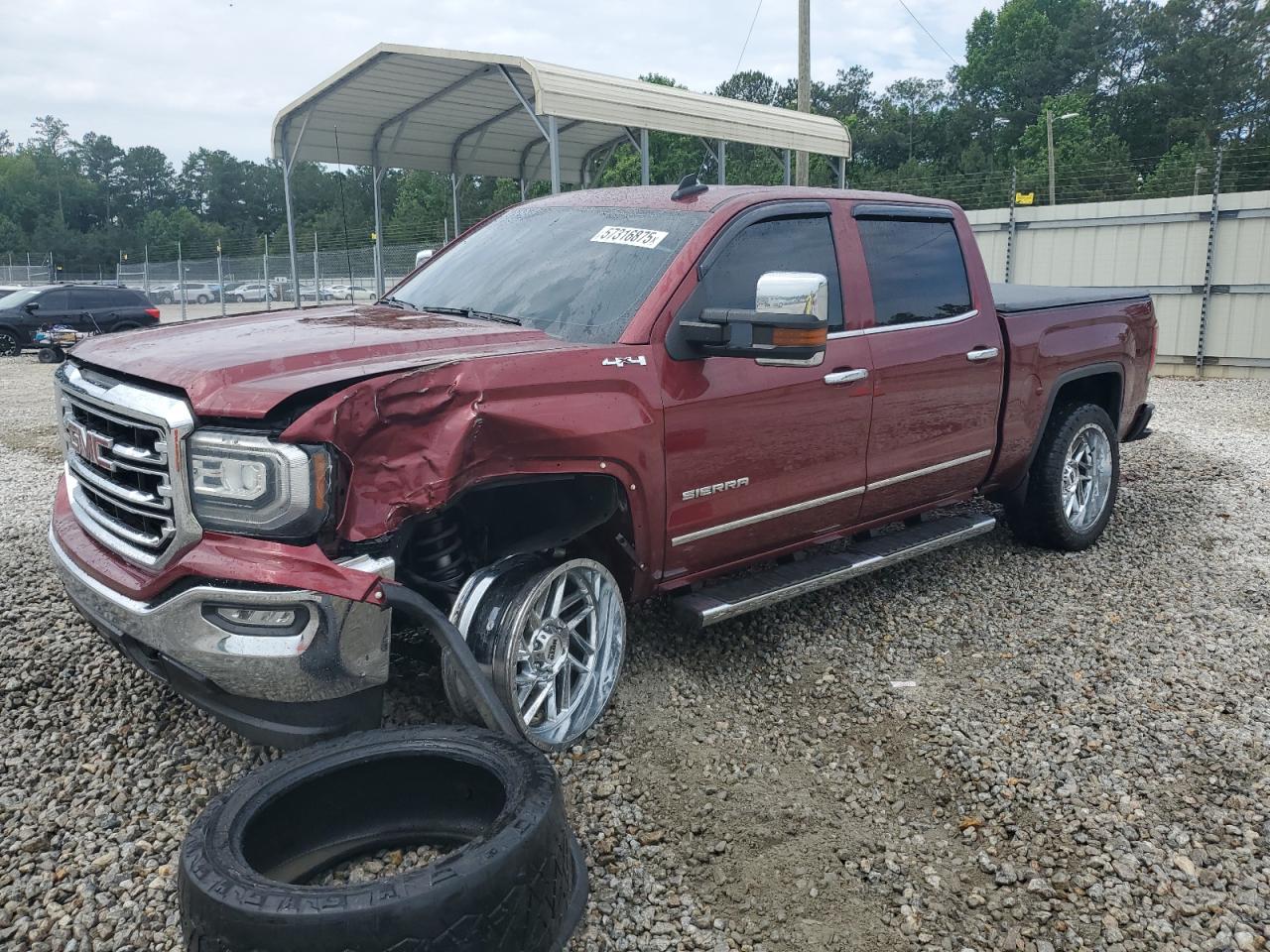 2016 Gmc Sierra K1500 Slt zu verkaufen in Ellenwood, GA - Front End