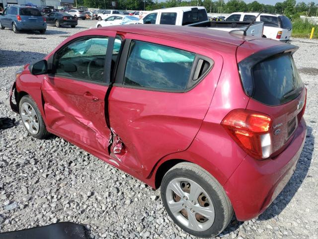  CHEVROLET SPARK 2019 Czerwony