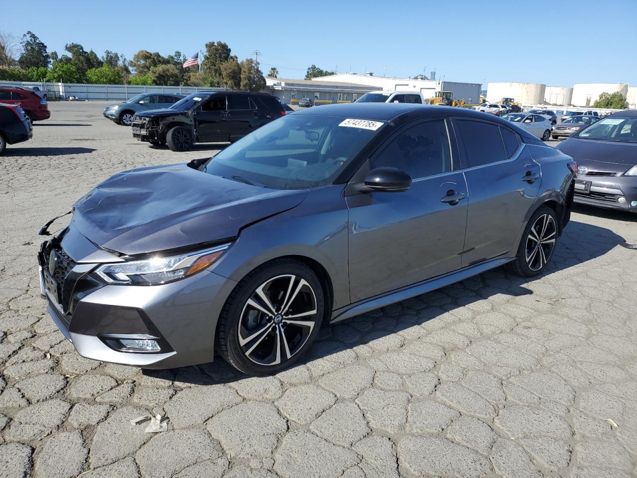 2020 Nissan Sentra Sr na sprzedaż w Martinez, CA - All Over