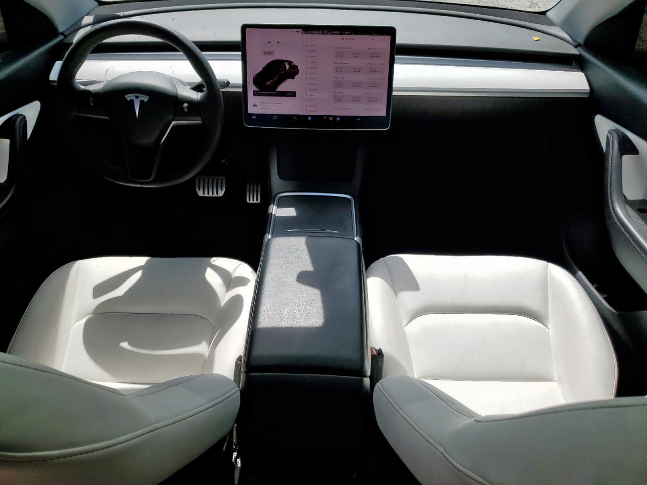 2021 Tesla Model Y VIN: 5YJYGDEF3MF215835 Lot: 57172365