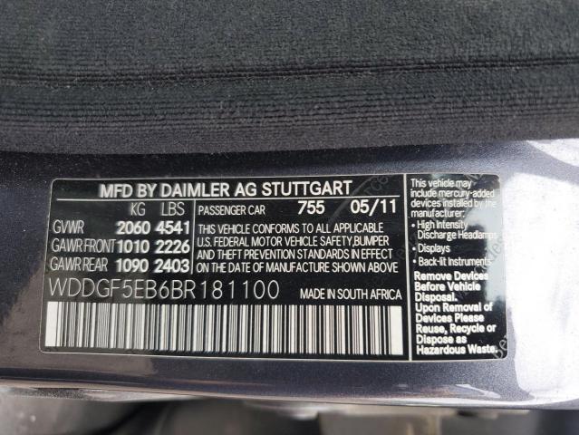 2011 MERCEDES-BENZ C 300  