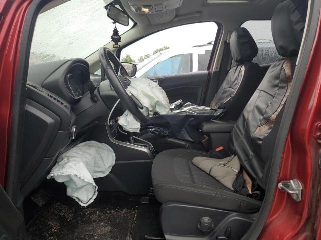  FORD ECOSPORT 2019 Burgundy