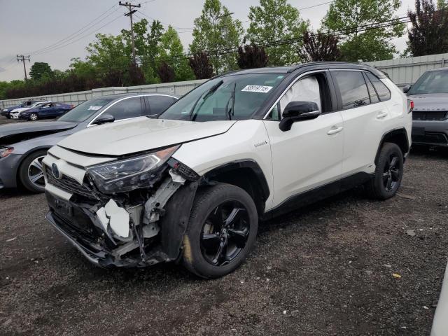  TOYOTA RAV4 2021 Білий