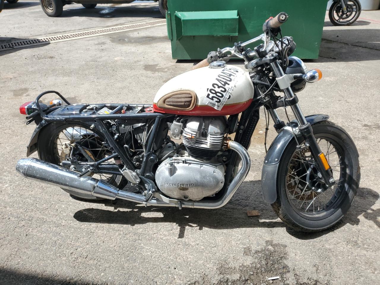 2021 Royal Enfield Motors Int 650  en Venta en Hillsborough, NJ - Vandalism
