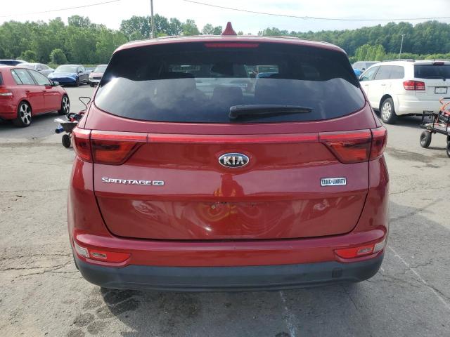  KIA SPORTAGE 2018 Red