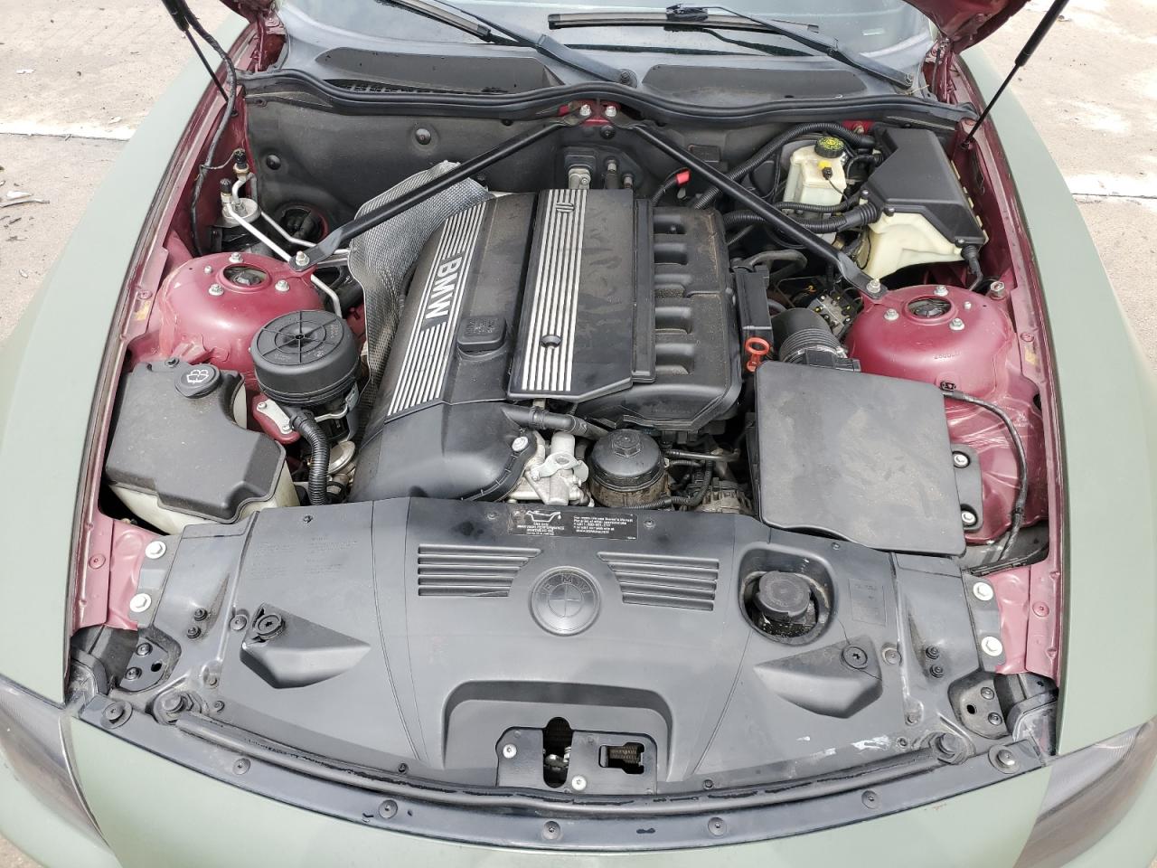 2003 BMW Z4 2.5 VIN: 4USBT334X3LS48351 Lot: 56222935