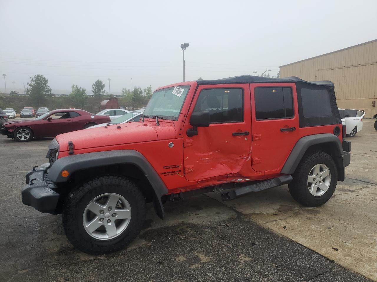 2015 Jeep Wrangler Unlimited Sport for Sale in Gaston, SC - Side