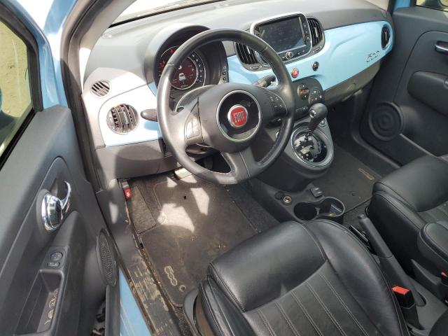 Hatchbacks FIAT 500 2017 Granatowy