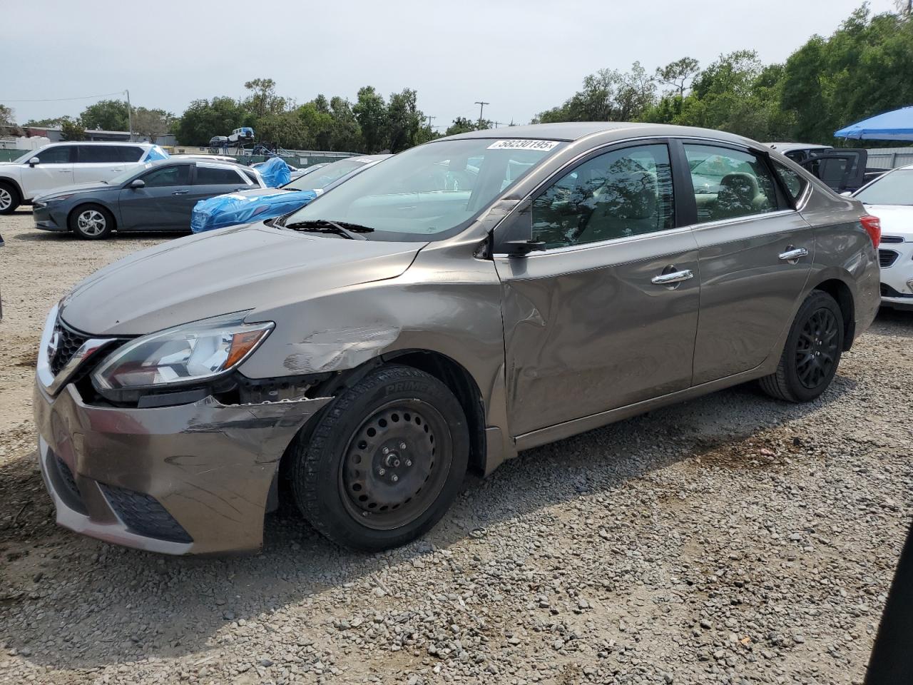 2016 Nissan Sentra S للبيع في Riverview، FL - Front End