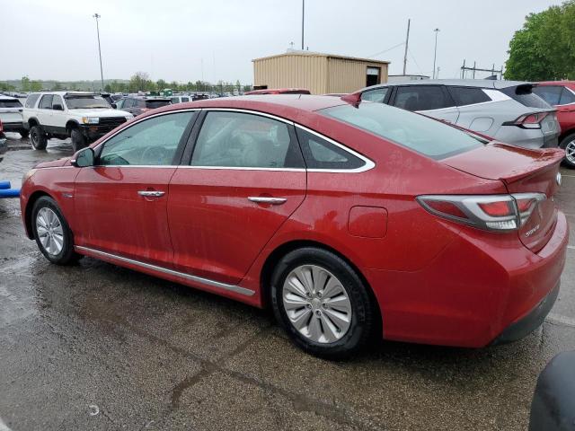  HYUNDAI SONATA 2016 Red