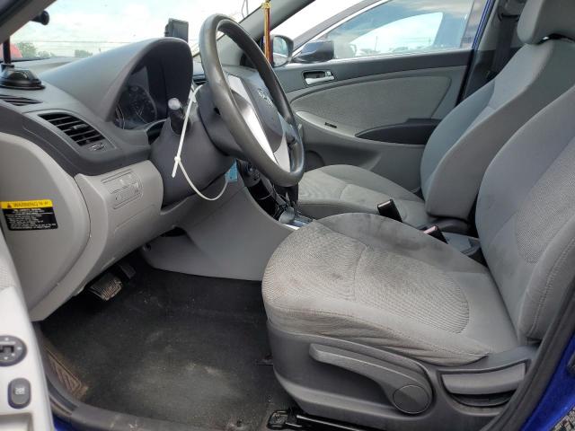  HYUNDAI ACCENT 2012 Granatowy