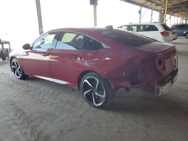  HONDA ACCORD 2022 Red