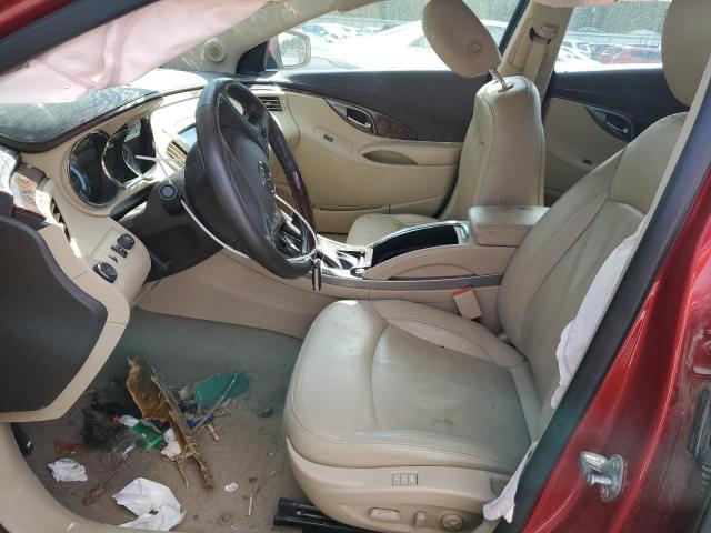  BUICK LACROSSE 2012 Red