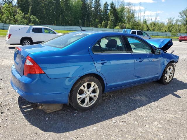  FORD FUSION 2012 Granatowy