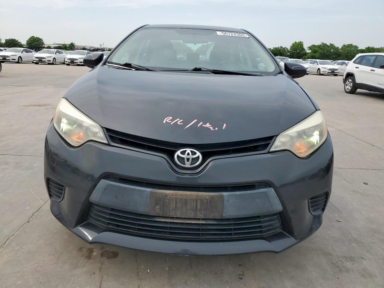 2014 Toyota Corolla L VIN: 2T1BURHE8EC035139 Lot: 56724365
