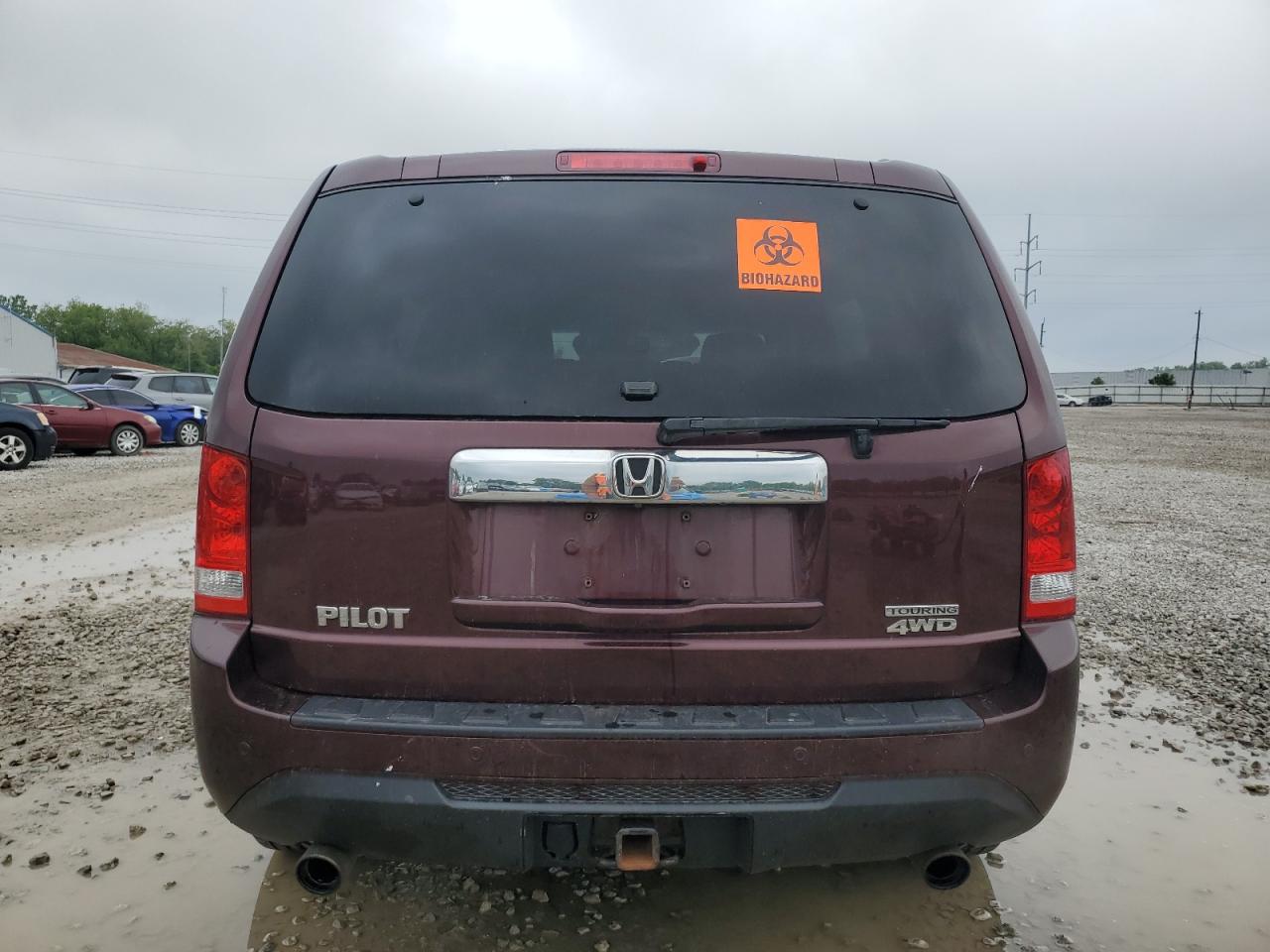 2014 Honda Pilot Touring VIN: 5FNYF4H97EB046302 Lot: 57756025