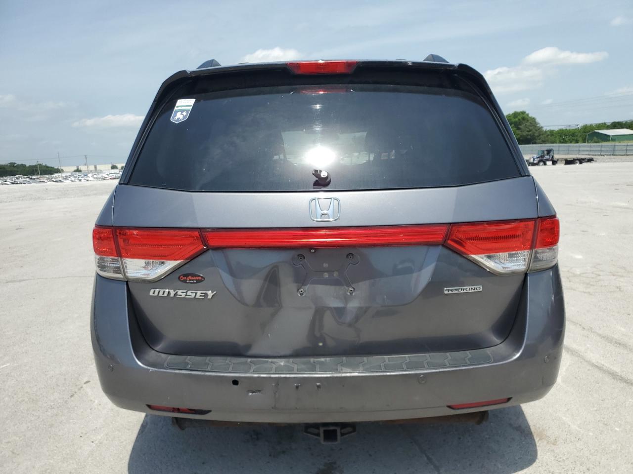 2014 Honda Odyssey Touring VIN: 5FNRL5H9XEB021221 Lot: 57187225