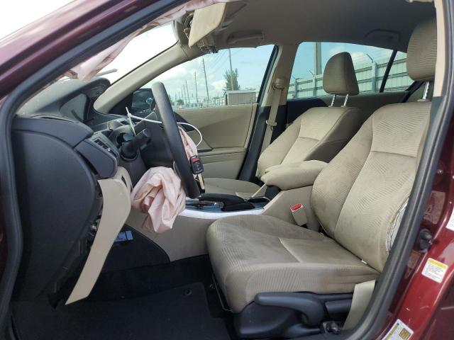  HONDA ACCORD 2014 Burgundy