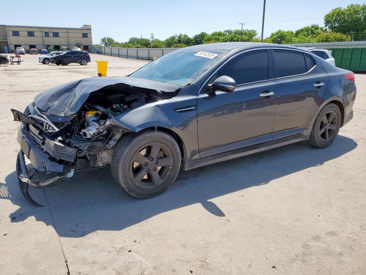 2015 Kia Optima Lx იყიდება Wilmer-ში, TX - Front End